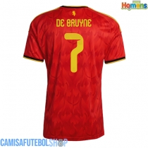 Camisa de time de futebol Bélgica Kevin De Bruyne #7 Replicas 1º Equipamento Mundo 2026 Manga Curta